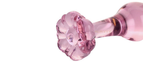 Pink Wearable Crystal Glass Butt Plug & Anal Beads Set - 6 Unique Shapes for Sensual Play Pink Wearable Crystal Glass Butt Plug & Anal Beads Set - 6 Unique Shapes for Sensual Play