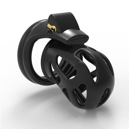 Imprison Bird Q226B Male Chastity Device Penis Cage Kit - with 4 Rings