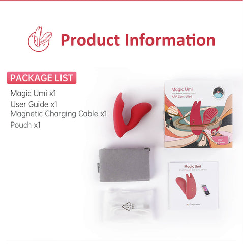 Magic Motion Umi App Remote Control Wearable Vibrator Magic Motion Umi App Remote Control Wearable Vibrator