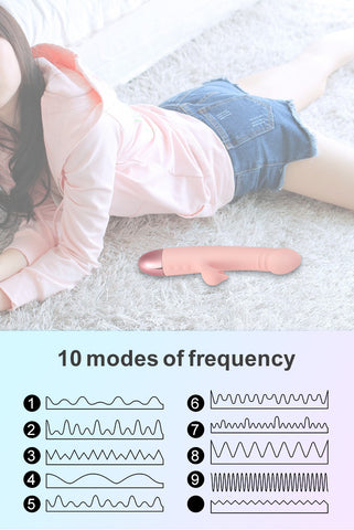 WOWYES V6 Swan Rotating Rabbit Vibrator Dildo WOWYES V6 Swan Rotating Rabbit Vibrator Dildo