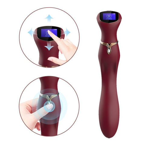 VIOTEC Chance Touch Screen Luxury G-Spot Vibrator Dildo VIOTEC Chance Touch Screen Luxury G-Spot Vibrator Dildo