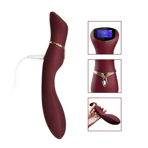 VIOTEC Chance Touch Screen Luxury G-Spot Vibrator Dildo VIOTEC Chance Touch Screen Luxury G-Spot Vibrator Dildo