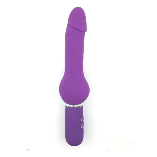 Aphrodisia Fantasy Bliss Curvy Dildo Vibrator - Purple