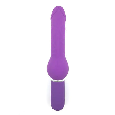 Aphrodisia Fantasy Bliss Curvy Dildo Vibrator - Purple