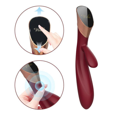 VIOTEC Metis Touch Panel Rabbit Vibrator Dildo VIOTEC Metis Touch Panel Rabbit Vibrator Dildo