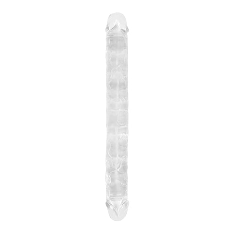DY Crystal Double Penetration Dildo - Clear 3 Size Optional DY Crystal Double Penetration Dildo - Clear 3 Size Optional