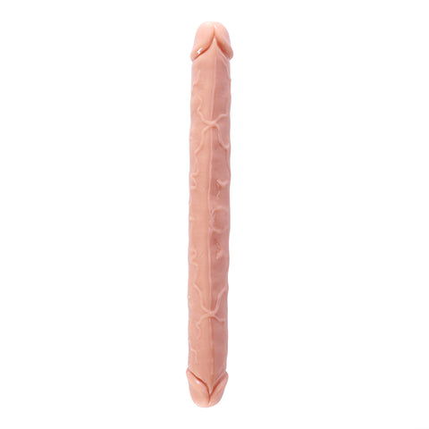 DY Crystal Double Penetration Dildo - Nude 3 Size Optional DY Crystal Double Penetration Dildo - Nude 3 Size Optional