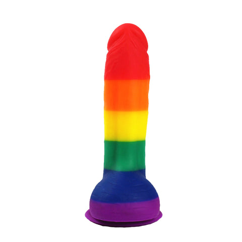 AIX 20.5cm Rainbow Realistic Dildo AIX 20.5cm Rainbow Realistic Dildo