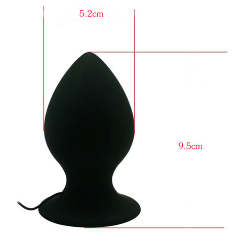 Aphrodisia - Large Vibrating Anal Plug - Black Aphrodisia - Large Vibrating Anal Plug - Black