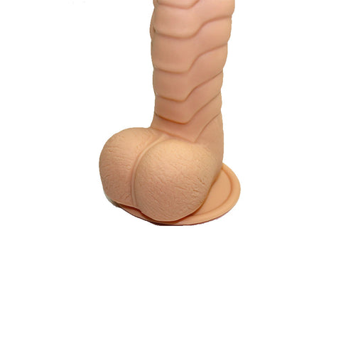 AIX Beetle Realistic Dildo - 18cm Flesh Tone Lifelike Design AIX Beetle Realistic Dildo - 18cm Flesh Tone Lifelike Design