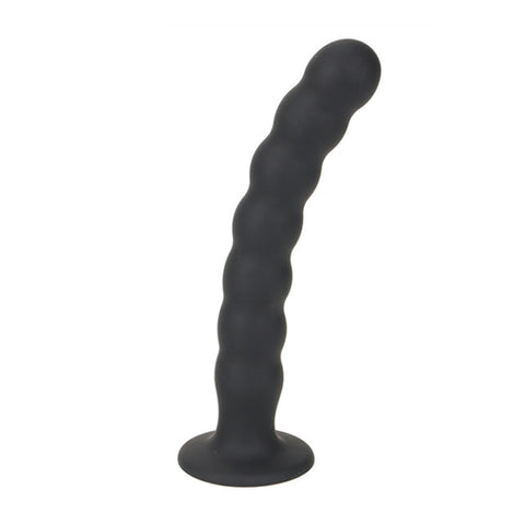 Silicone Beaded Anal Beads Butt Plug - Large Silicone Beaded Anal Beads Butt Plug - Large