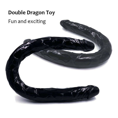 Magic Whip 21 inch Double Penetration Pildo - Black Magic Whip 21 inch Double Penetration Pildo - Black
