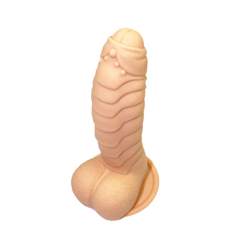 AIX Beetle Realistic Dildo - 18cm Flesh Tone Lifelike Design AIX Beetle Realistic Dildo - 18cm Flesh Tone Lifelike Design