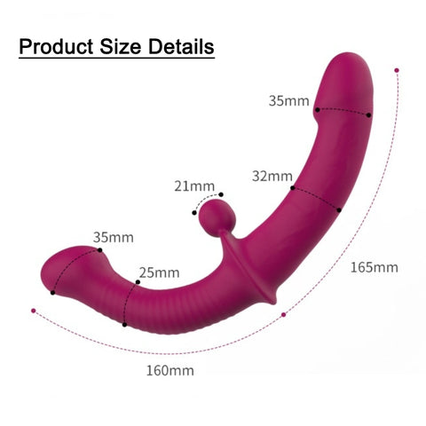 HOTBOY Ellis Strapless Strap on Dildo Vibrator HOTBOY Ellis Strapless Strap on Dildo Vibrator