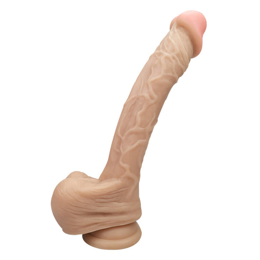 MD 10.5" Huge Realistic Veined Dildo