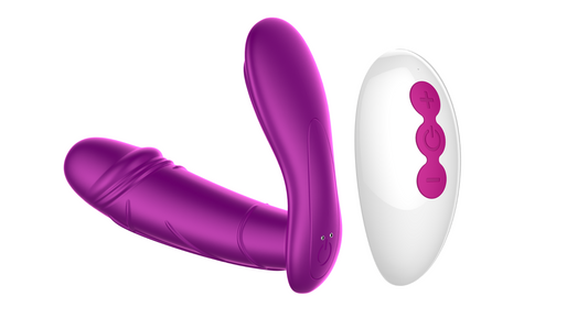 FOX DW Remote Control Wearable Vibrator - Magnetic Auto-Thrusting