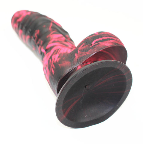 AIX Beetle Realistic Dildo - Red & Black AIX Beetle Realistic Dildo - Red & Black