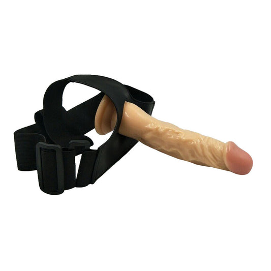 MD Crystal Realistic Dildo with Strap On Harness Lesbian Kit