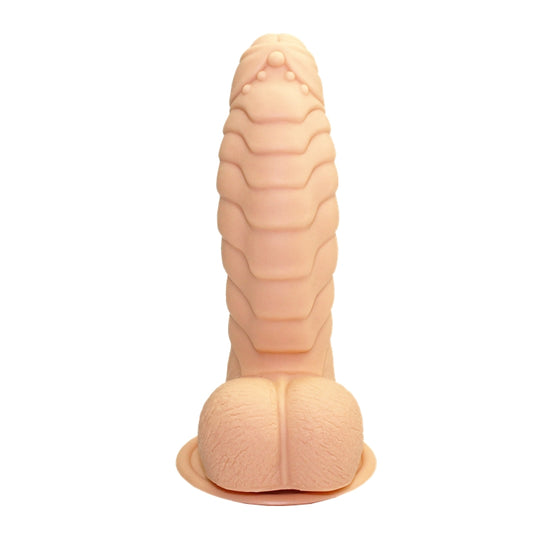 AIX Beetle Realistic Dildo - 18cm Flesh Tone Lifelike Design
