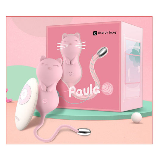 KISSTOY Paula Remote Control Vibrating Kegel Ben Wa Ball Balls
