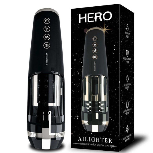 AILIGHTER Hero Intelligent Auto Telescopic & Rotation Male Masturbator