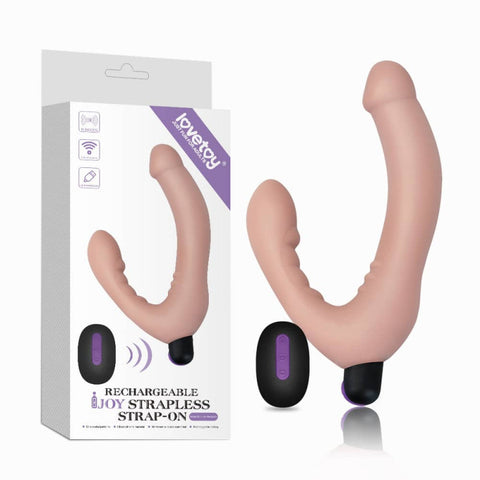 LOVETOY IJOY Remote Control Vibrating Strapless Strap on Dildo LOVETOY IJOY Remote Control Vibrating Strapless Strap on Dildo
