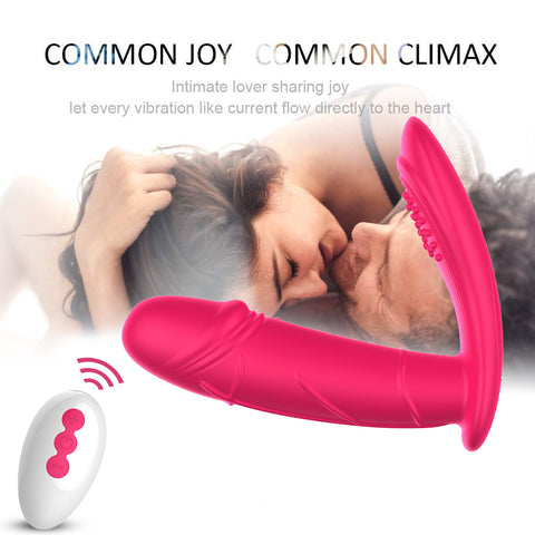 FOX DW Remote Control Wearable Vibrator - Magnetic Auto-Thrusting FOX DW Remote Control Wearable Vibrator - Magnetic Auto-Thrusting