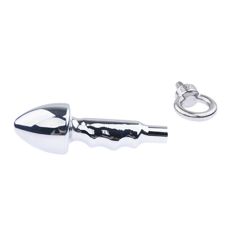 LHD Stainless Steel Wearable Anal Plug