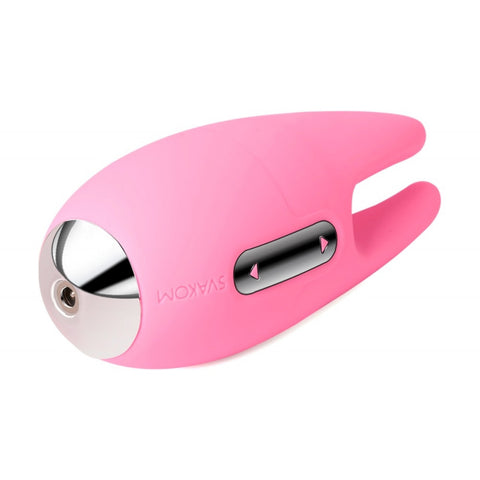 Svakom Cookie Sensual Triple Tip Vibrator - Pink Svakom Cookie Sensual Triple Tip Vibrator - Pink