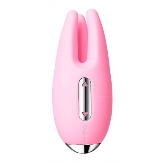 Svakom Cookie Sensual Triple Tip Vibrator - Pink