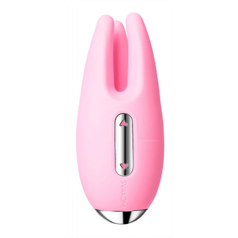 Svakom Cookie Sensual Triple Tip Vibrator - Pink Svakom Cookie Sensual Triple Tip Vibrator - Pink