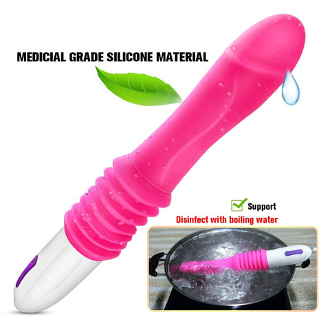 HC Automatic Telescopic Sex Machine with Thrusting & Vibrating Dildo HC Automatic Telescopic Sex Machine with Thrusting & Vibrating Dildo