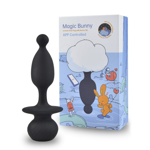 Magic Motion Magic Bunny - Bluetooth App Controlled Vibrating Anal Plug Tail
