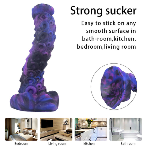 MD Ice Rose Fantasy Dildo / Anal Plug - 3 Sizes