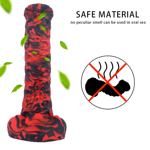MD Volcanic Fantasy Dildo / Anal Plug - 3 Sizes
