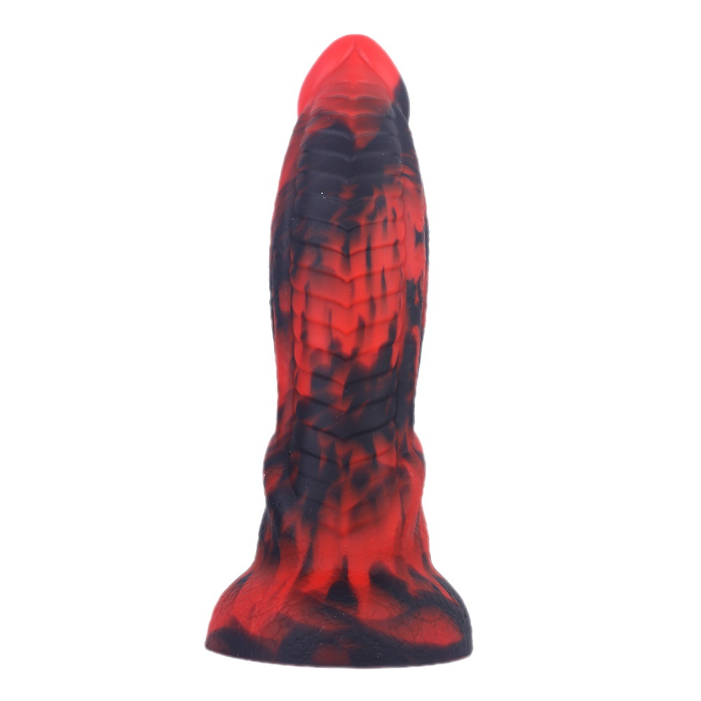 MD 8.26" Volcanic Rock Alien Silicone Fantasy Dildo / Anal Plug