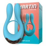 KISSTOY Martin Penis Ring / Couples Vibrator