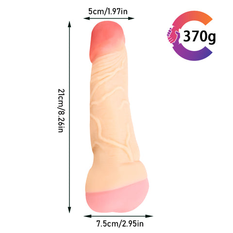 MD Saint Realistic Dildo & Pussy Masturbator - Dual-Use Lifelike Male Stroker