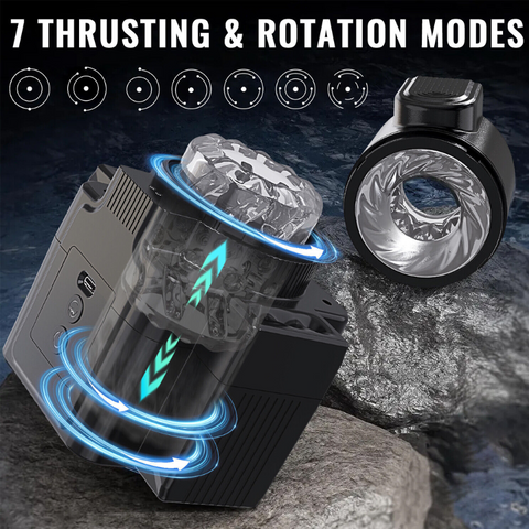 STORM Auto Thrusting & Rotating SLR Camera shaped Men Masturbator