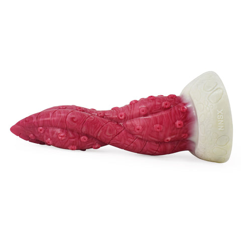 FAAK Hellfire 7.87" Octopus Tentacle Silicone Fantasy Dildo / Anal Plug