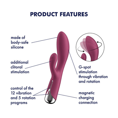 Satisfyer Spinning Rabbit 1 Rotation Rabbit Vibrator