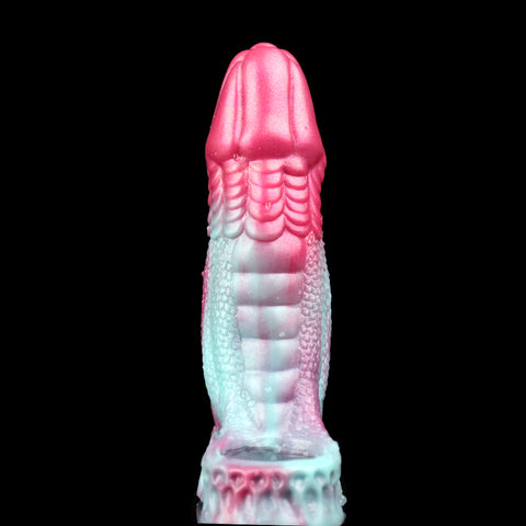 FAAK Peacock Fantasy Monster Silicone Penis Sleeve Cock Extender - 301