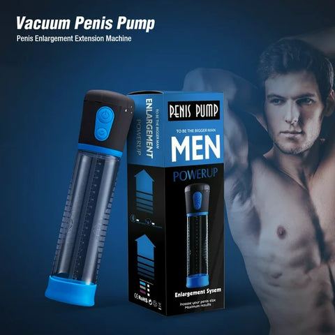 MEN POWERUP Automatic Vacuum Enlargement Penis Pump