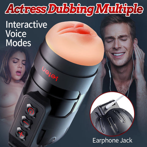 LETEN Powerful Blasting Male Masturbator - App Remote Control Vibration