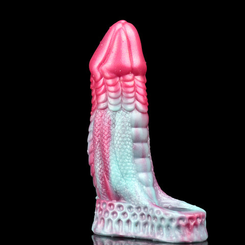 FAAK Peacock Fantasy Monster Silicone Penis Sleeve Cock Extender - 301