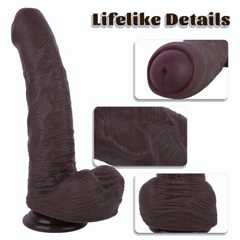 9.3" Huge Realistic Dildo Giant Dong