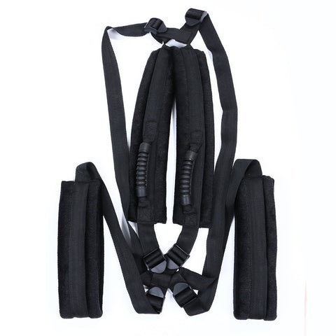 BDSM Erotic Backstrap Swing Waist Pad Restraint for Couples