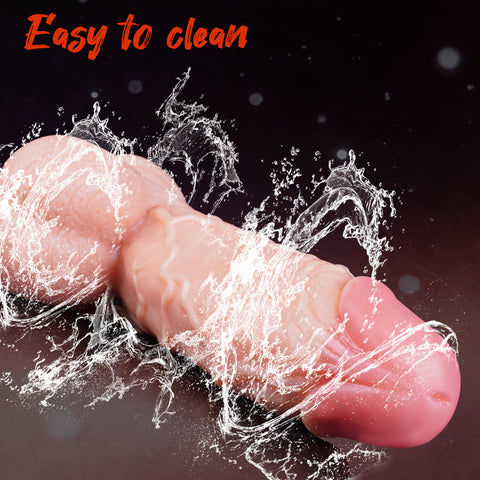 MD 9.84" Fatty Super Realistic Dildo - Flesh