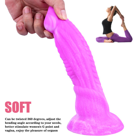 MD 8.6" Monster Alien Silicone Fantasy Dildo / Anal Plug