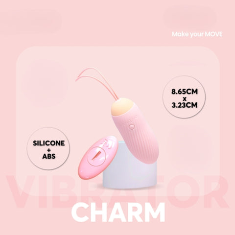 EASY LIVE Charm Egg Wireless Remote Vibrator